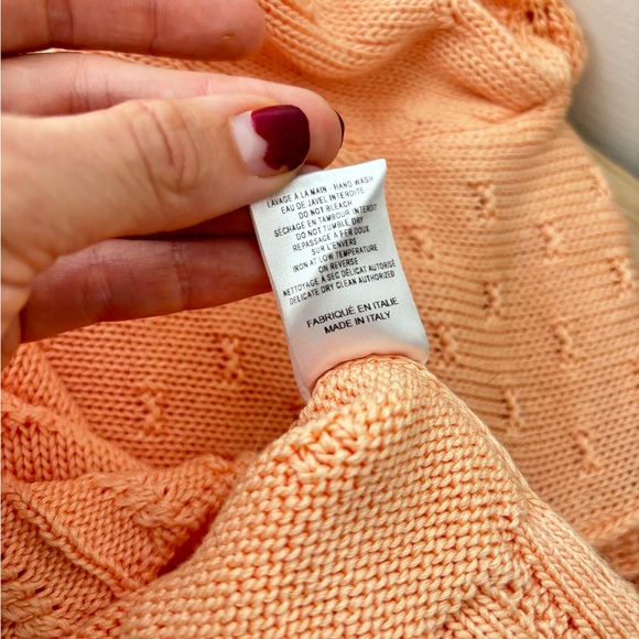 Rouje Maya Cardigan in Peach size 36 - Picture 11 of 12